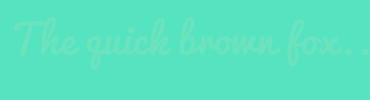 Image with Font Color 6BE3BF and Background Color 56E3C0